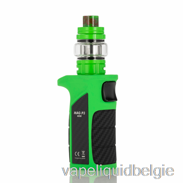 Vape België Smok Mag P3 Mini 80w Starterkit Groen Zwart